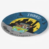 Assiettes En Carton Scooby Doo Spooktacular Halloween Anniversaire (Angle)