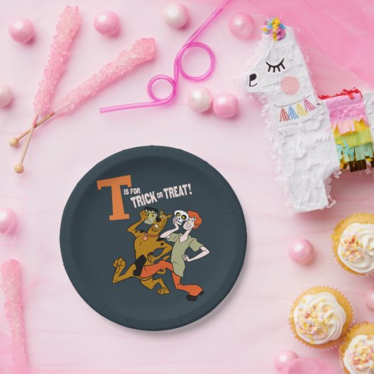 Assiettes En Carton Scooby-Doo | T est pour les essais (Fête)