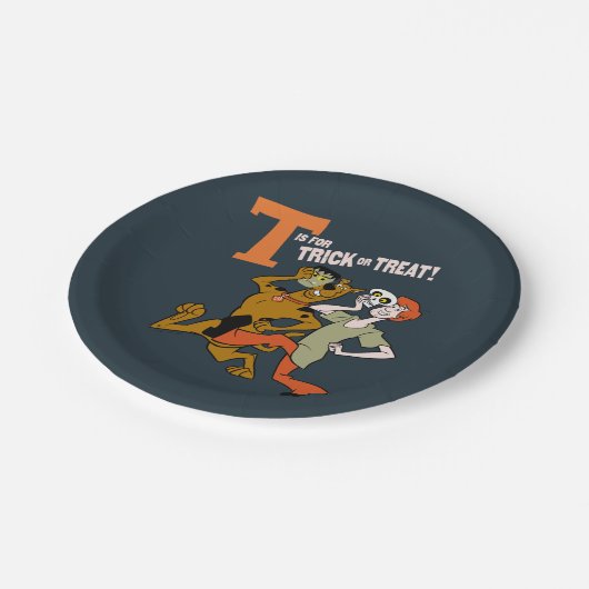 Assiettes En Carton Scooby-Doo | T est pour les essais (Angle)