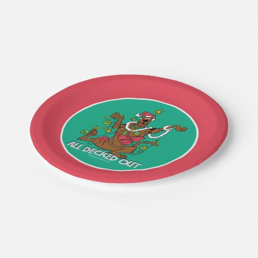 Assiettes En Carton Scooby-Doo Tout Joué (Angle)