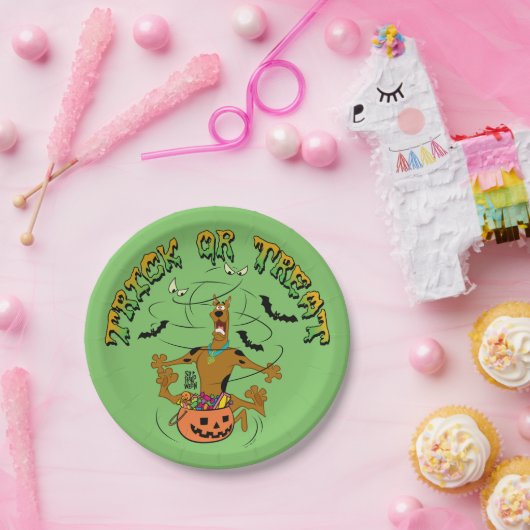 Assiettes En Carton Scooby-Doo | Trick of Treat (Fête)