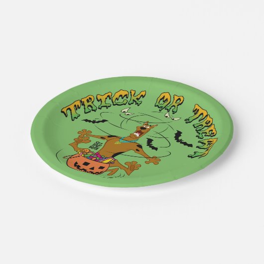 Assiettes En Carton Scooby-Doo | Trick of Treat (Angle)