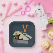 Assiettes En Carton Scooby-Doo | V est pour Vampire (Fête)