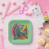 Assiettes En Carton Scooby-Doo Zoinks Punk Guitare Graphisme (Fête)