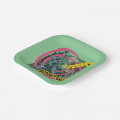 Assiettes En Carton Scooby-Doo Zoinks Punk Guitare Graphisme (Angulaire)