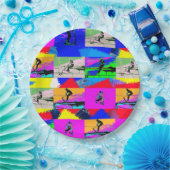 Assiettes En Carton Scoot - Stunt Scooter Rider (Fête)