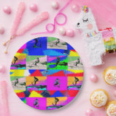 Assiettes En Carton Scoot - Stunt Scooter Rider (Fête)