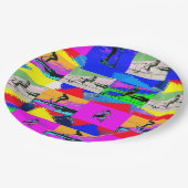 Assiettes En Carton Scoot - Stunt Scooter Rider (Angle)