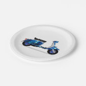 Assiettes En Carton Scooter (Angle)