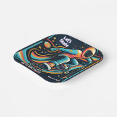 Assiettes En Carton Scooter Jump Zone Skateboard 13e anniversaire (Angulaire)