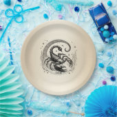 Assiettes En Carton Scorpion Croissant Lune Astrologie Zodiac Scorpio (Fête)