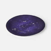 Assiettes En Carton Scorpion violet zodiaque | Horoscope d'astrologie (Angle)