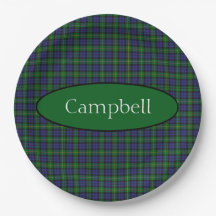 Scottish Campbell Family Tartan Personnalisé