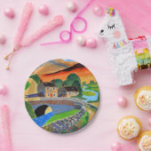 Assiettes En Carton Scottish Highlands 2 plaque papier (Fête)