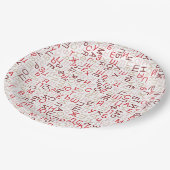 Assiettes En Carton Script cyrillique russe (Angle)