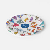 Assiettes En Carton Sea Life Animaux Colorful Ocean Caractères (Angle)