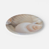 Assiettes En Carton Sea Shells Love, Summer Beach Pique-nique, Plaque (Angle)