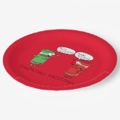 Assiettes En Carton Seasoning Salutations Spices (Angle)