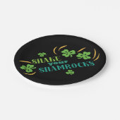 Assiettes En Carton Secouer vos Shamrocks (Angle)