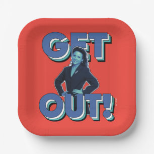 Assiettes En Carton Seinfeld Elaine - Sortez !