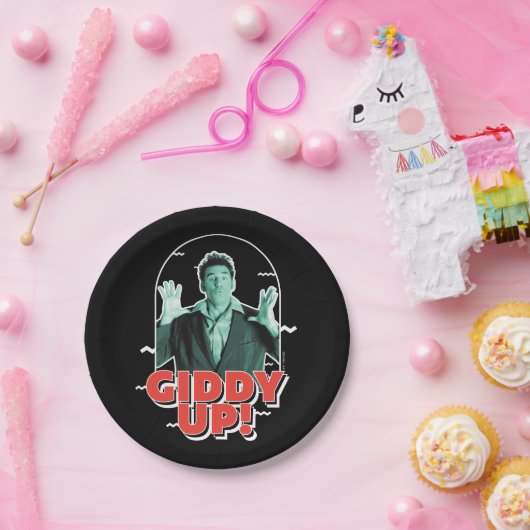 Assiettes En Carton Seinfeld | Kramer - Giddy Up! (Fête)