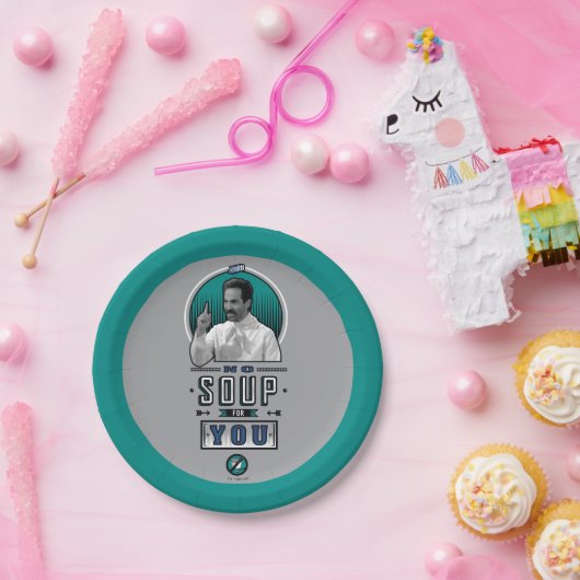 Assiettes En Carton Seinfeld | Pas De Soupe Pour Vous Graphique (Fête)