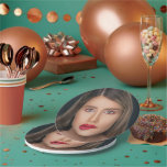 Assiettes En Carton Selfie Visage Funny Personnalisé<br><div class="desc">Personnalisé Funny Face Selfie Plaque papier de Ricaso - facile à personnaliser avec vos propres photos - idéal pour les fêtes</div>