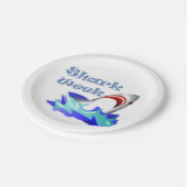 Assiettes En Carton Semaine du requin (Angle)