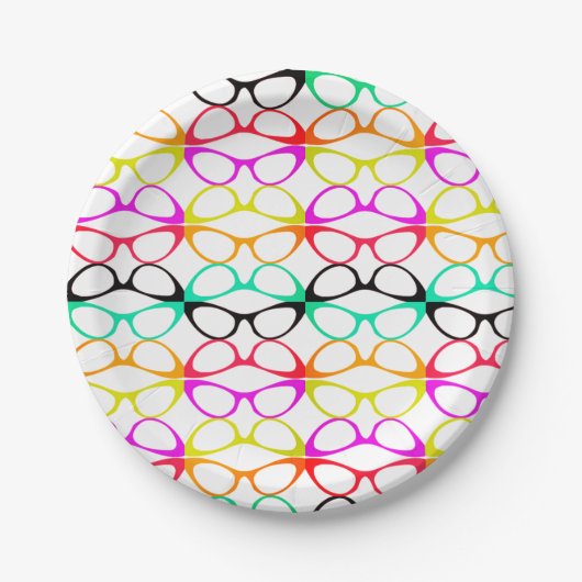 Assiettes En Carton Sembler de bons verres spectaculaires de plots (Devant)