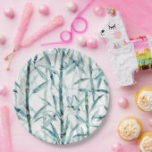 Assiettes En Carton S'embranche le bambou (Fête)