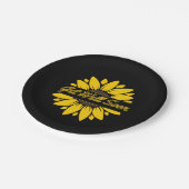 Assiettes En Carton S'En Sortir Bientôt Plaques Papier Tournesol (Angle)