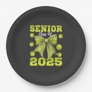 Assiettes En Carton Senior 2025 Softball Graduate Graduate Sport
