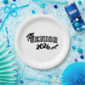 Assiettes En Carton Senior 2026 Paper Plate (Fête)