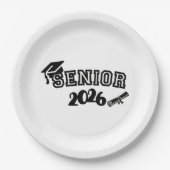 Assiettes En Carton Senior 2026 Paper Plate (Devant)