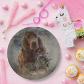 Assiettes En Carton Séparateur irlandais avec bécasse (Fête)