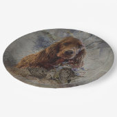 Assiettes En Carton Séparateur irlandais avec bécasse (Angle)