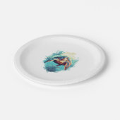 Assiettes En Carton Serene Underwater Turtle Copy Copy (Angle)