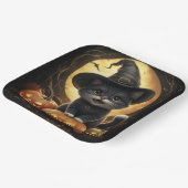 Assiettes en carton  Série 1  Black Cat (Angulaire)