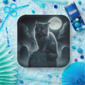 Assiettes en carton Série 1 Dark 05 (Fête)