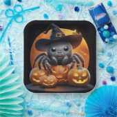 Assiettes en carton  Série 1 Spider (Fête)