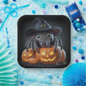 Assiettes en carton  Série 1 Spider 02 (Fête)