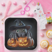 Assiettes en carton  Série 1 Spider 02 (Fête)