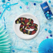 Assiettes En Carton Serpent de lait (Fête)