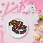 Assiettes En Carton Serpent de lait (Fête)
