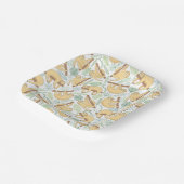 Assiettes En Carton Serrer les fentes (Angulaire)