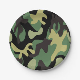 Assiettes En Carton "Service de nourriture" "plaques de papier" "décor