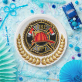 Assiettes En Carton Service d'incendie Marchandises (Fête)