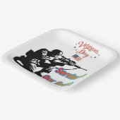 Assiettes En Carton Service To Nation  (Angulaire)