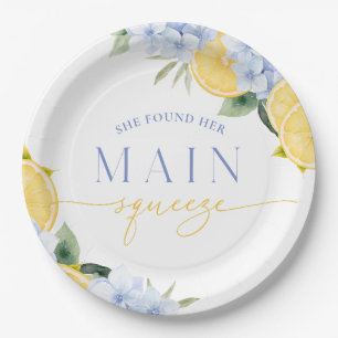 Assiettes En Carton Serviette en papier pour la douche de mariée Main