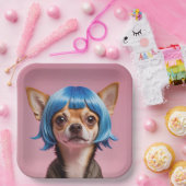 Assiettes En Carton Serviettes de cuisine (Fête)